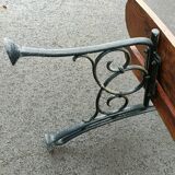 Banc de jardin ancien pieds en fonte