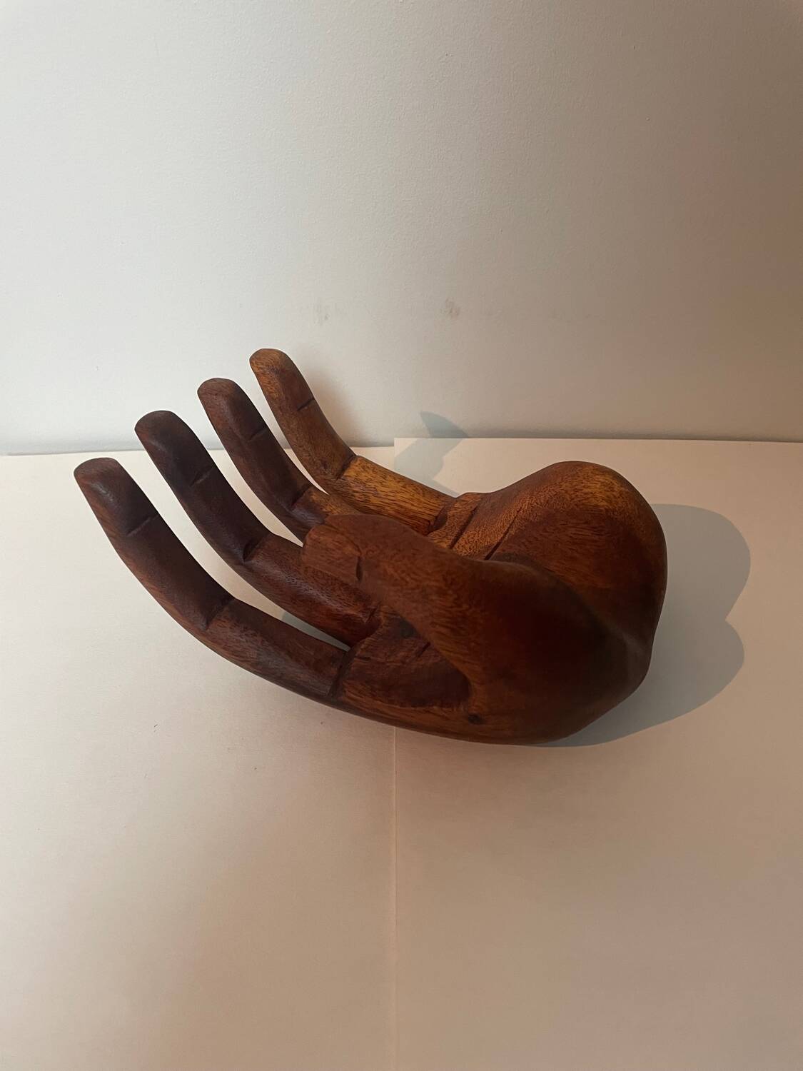 Vide poche baguier en bois