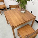 Pine table and “hongisto” chairs Ilmari Tapiovaara