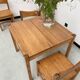 Table pin et chaises « hongisto » Ilmari Tapiovaara