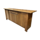Enfilade in solid elm – 1980s