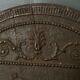 EIGHTEENTH CENTURY CAST IRON FIREPLACE PLATE REPRESENTING A WOMAN AND A WOLF