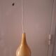 Suspension in opaline water droplet