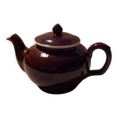1960s vintage enamelled ceramic teapot