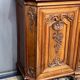Louis XV style carved walnut chest of drawers