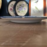 Ancien plat rond Creil et Montereau