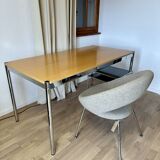 USM Haller desk in natural lacquered beech
