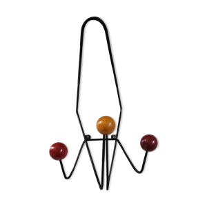 Patère 3 boules 1950