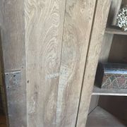 Armoire d'angle provinciale XIXe siècle noyer/chêne