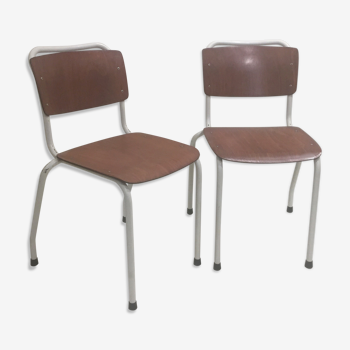 Paire de chaises hollandaises