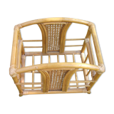 Rattan book holder