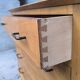 1960 compass foot chest of drawers
