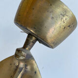 1970 Snake Bronze Candlestick