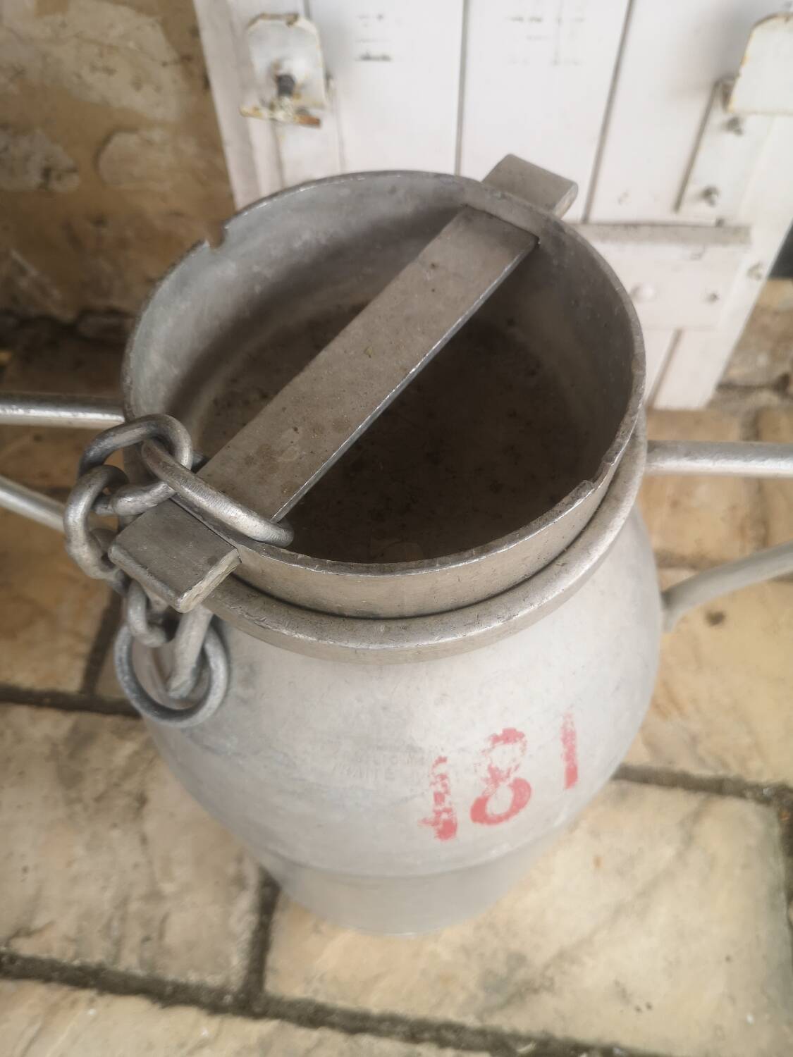 Old milk jug