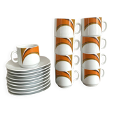 Tasses à café vintage Schirnding Bavaria , années 70