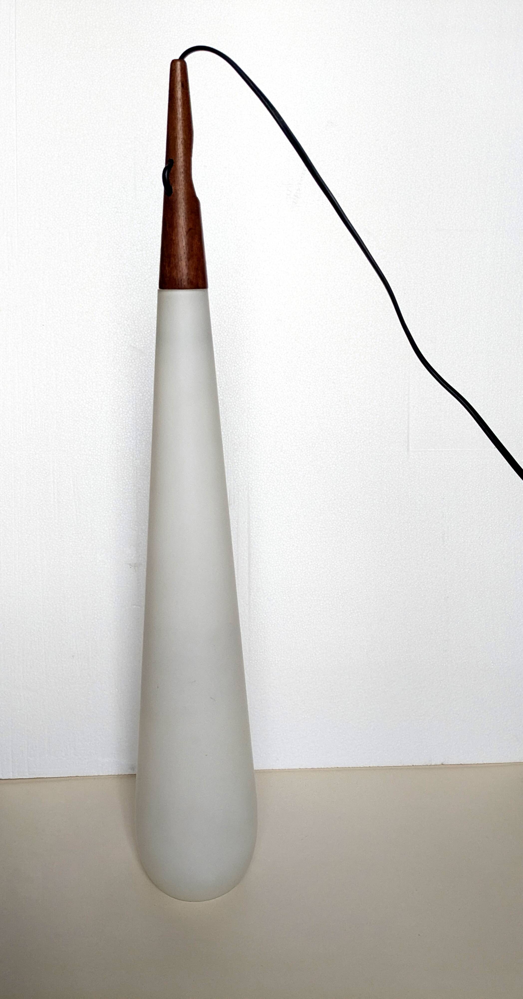 Scandinavian pendant light by Uno and Kristiansson for Luxus Sweden