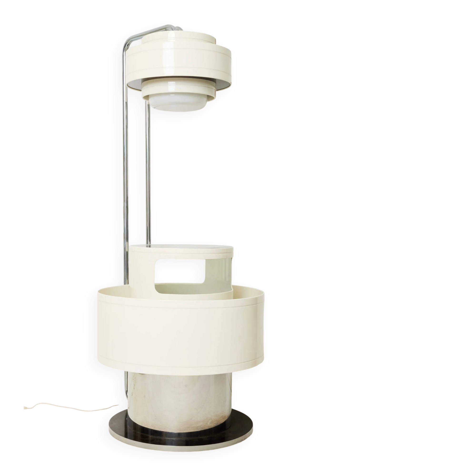 Floor lamp in the style of Joe Colombo, Italy, 1970s.