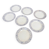 Set of 23 pieces of Marie Louise ironstone service