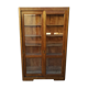 Showcase with two sliding doors