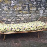 Bed rattan of the 1960s