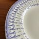 Set of 2 Creil and Montereau blue dishes – vintage serving plates