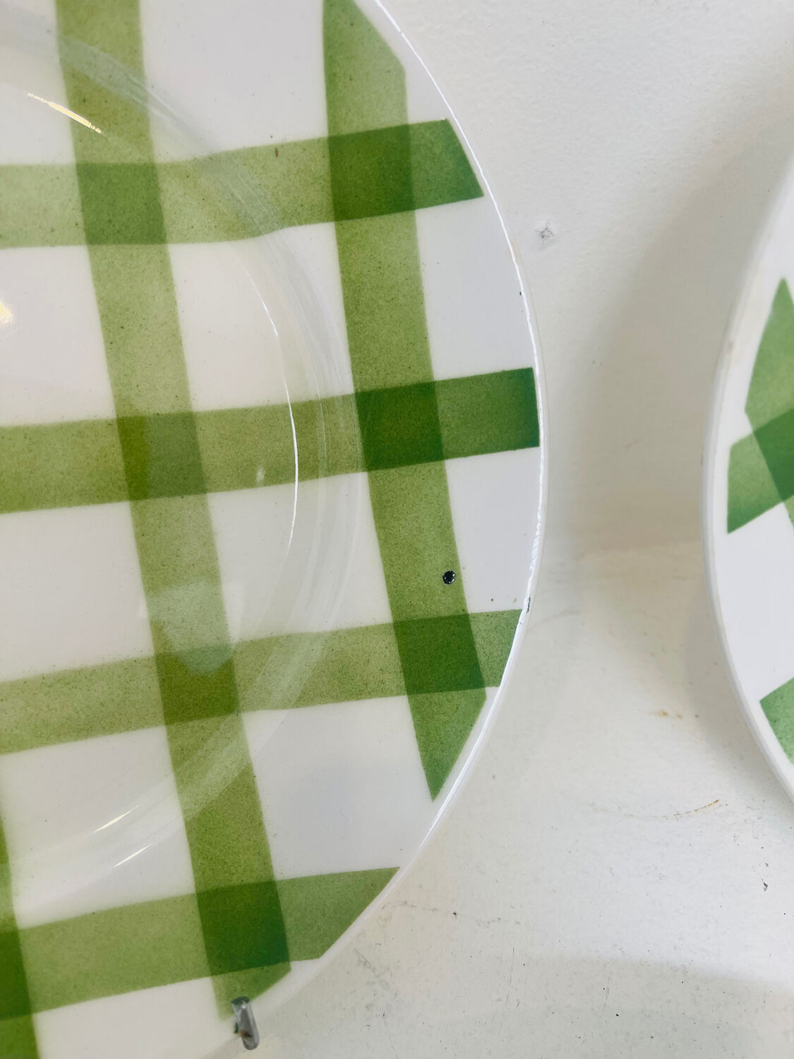 Set of 3 flat plates Moulin des Loups Orchies