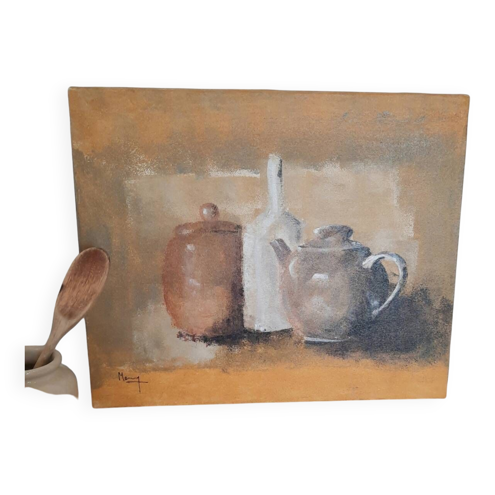 Oil painting painting