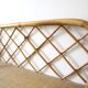 Rattan wall shelf
