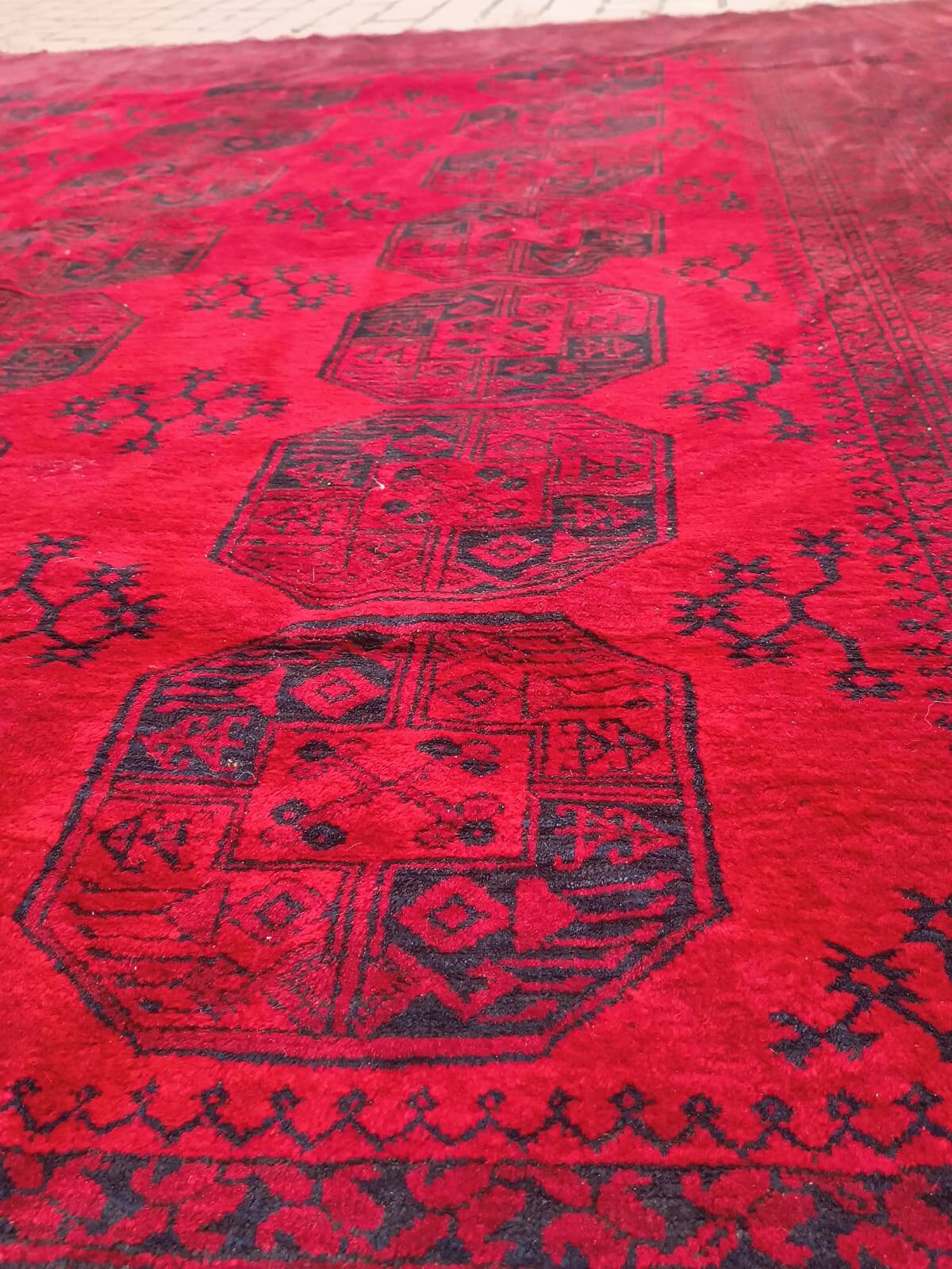 Ancient Afghan rug