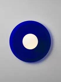 Blue ceiling/wall light
