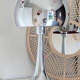 Space age chrome lamp (L-0222)