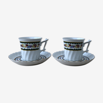 Porcelain coffee cups