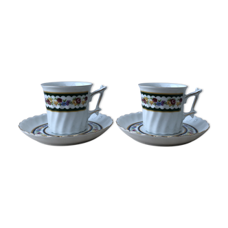 Porcelain coffee cups