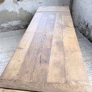 Solid oak farmhouse table with extensions (190-280cm) 1950