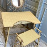 Rattan dressing table 1960