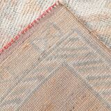 3x12 Pale Orange Beige Turkish Vintage Runner Rug, 86x352Cm SK 18322