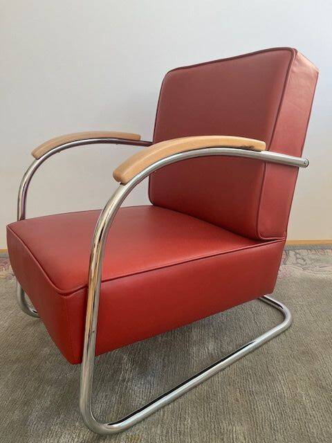 Mücke-Melder Cantilever Armchair FN21 Famos (D-variant), 1930s