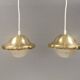 Two very beautiful and original ‘Bubi’ pendant lamps, Denmark, 1960s.