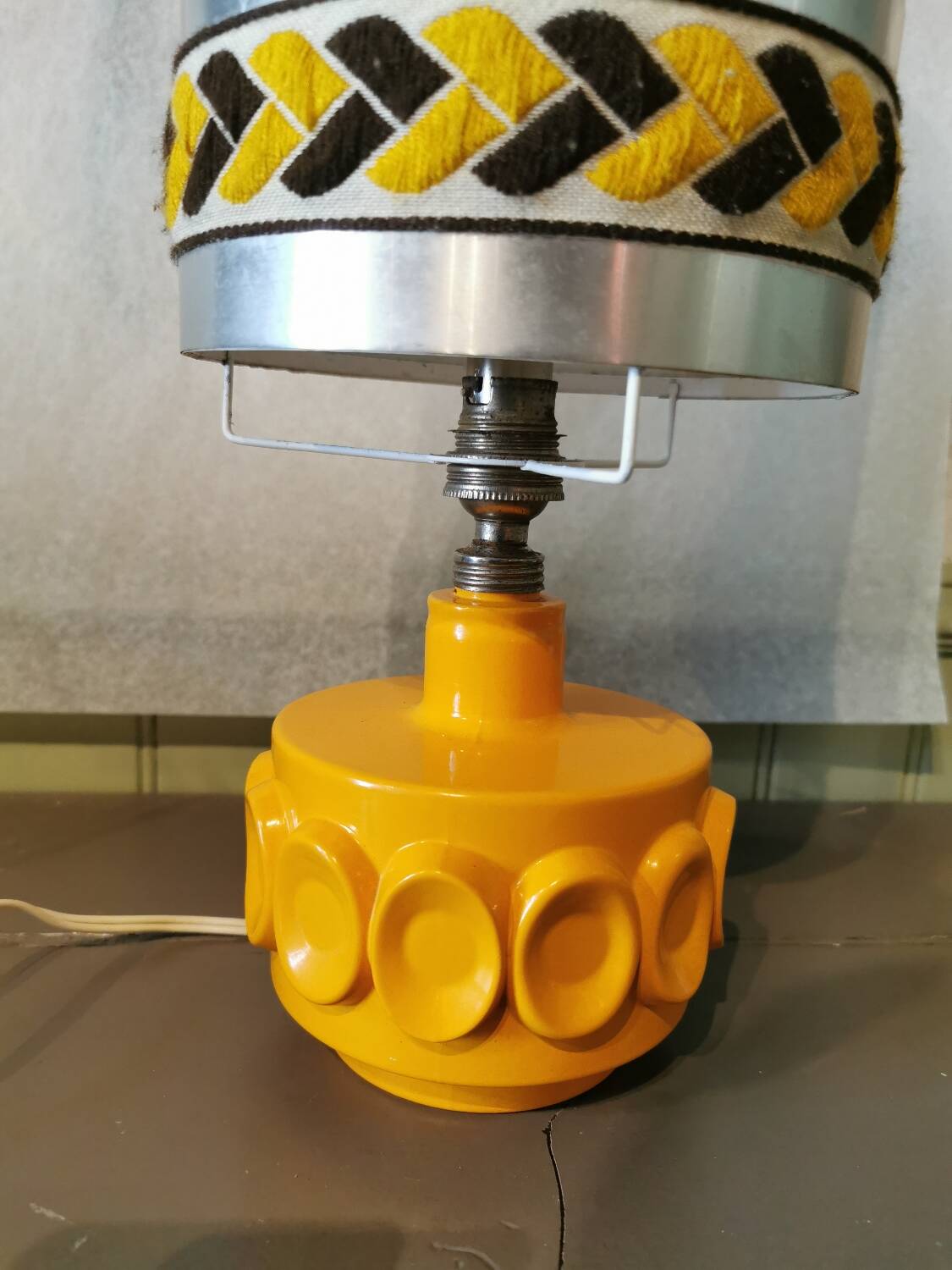 Vintage Robert De Schuytener 70s lamp