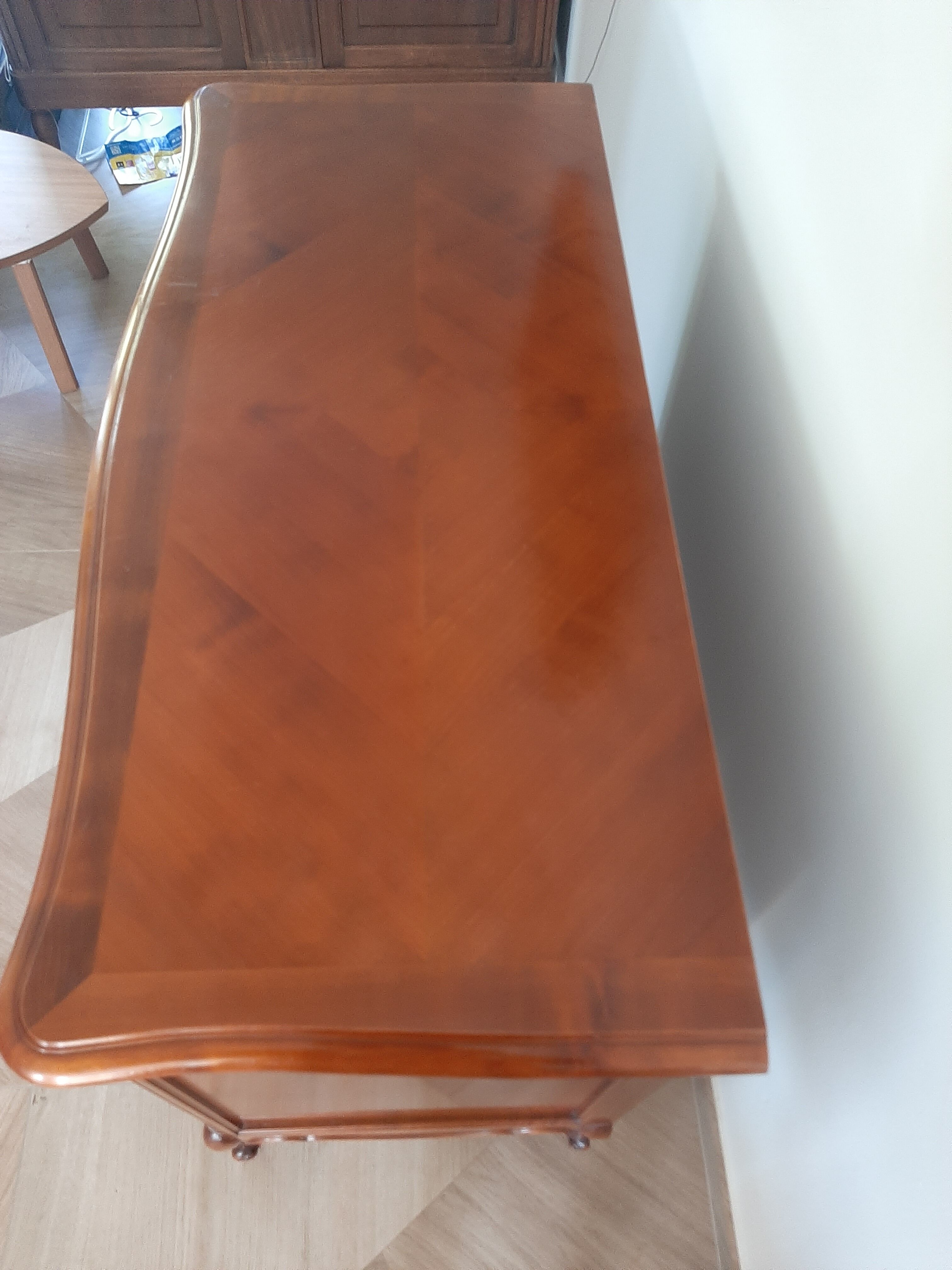 Commode 3 tiroirs style XVI avec 1 serrure