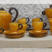 Service à café Vallauris vintage Couleur de Provence