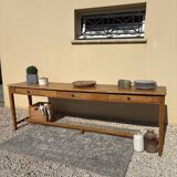 Refectory table, draper