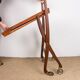 Danish folding teak rolling table, Svend Aage Madsen/Illums Bolhigus.