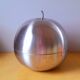 Pomme en inox brossé 70s