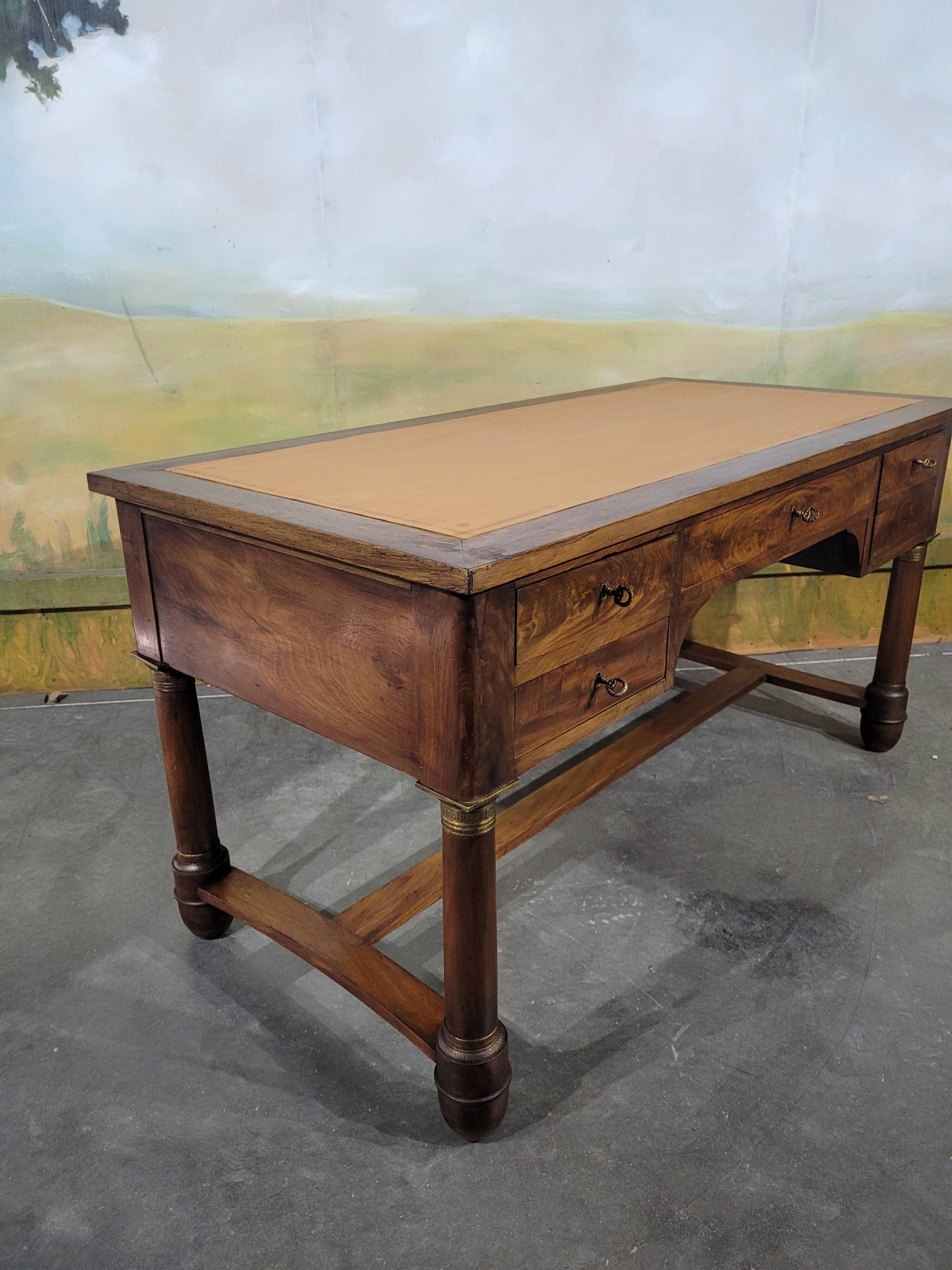 Empire mahogany desk