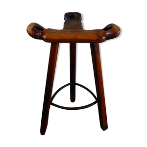 Tabouret de bar style brutaliste