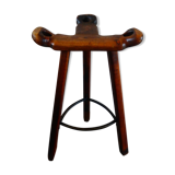 Brutalist style bar stool