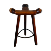Brutalist style bar stool