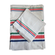 Nappe bayadère et 4 serviettes