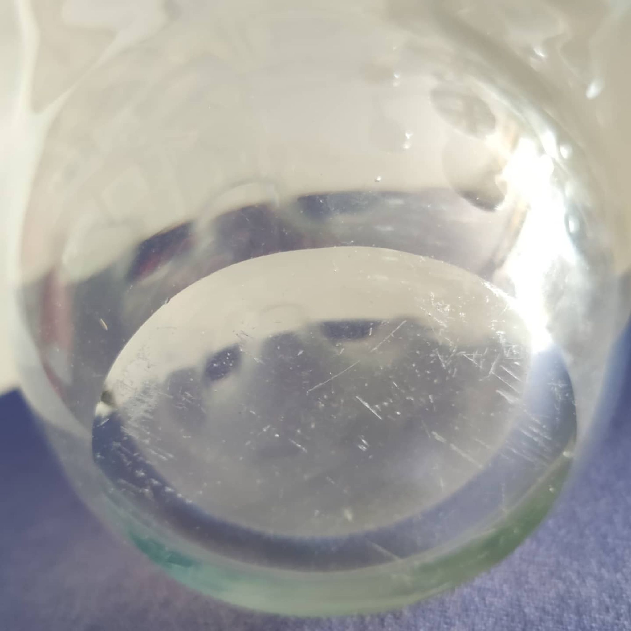 Crystal handkerchief vase, circa 1930